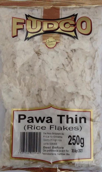 Fudco Pawa Thin Rice Flakes 250g - ExoticEstore