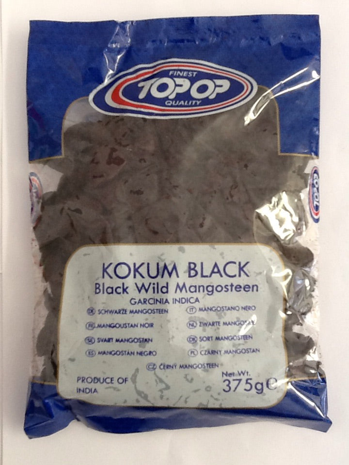 Top Op Kokum Black - Black Wild Mangosteen 375g - ExoticEstore