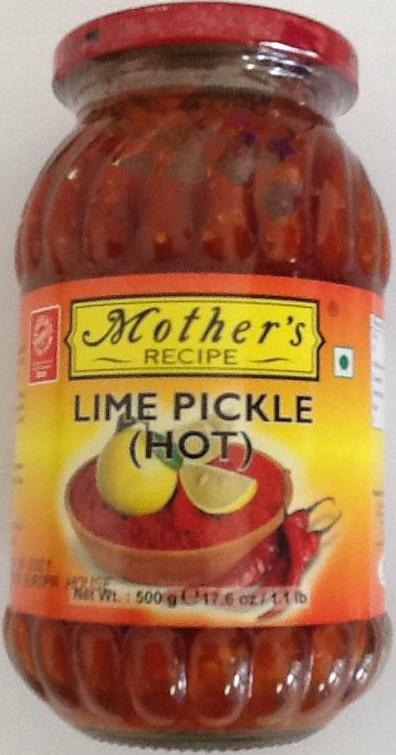 Mothers Lime Pickle Hot 500g - ExoticEstore