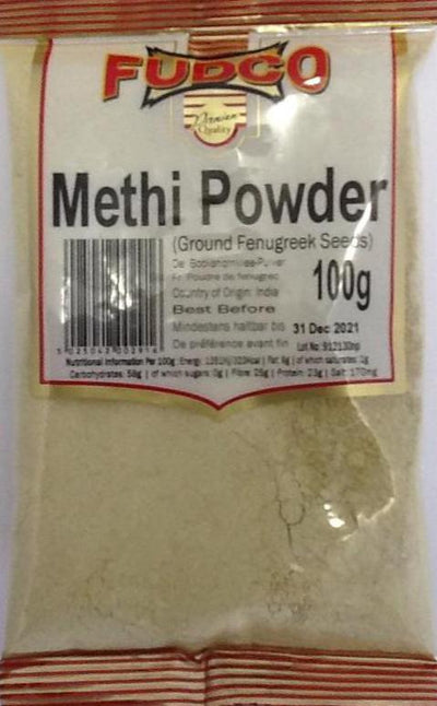 Fudco Methi Powder 100g - ExoticEstore