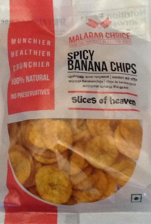 Malabar Choice Spicy Banana Chips 150g - ExoticEstore