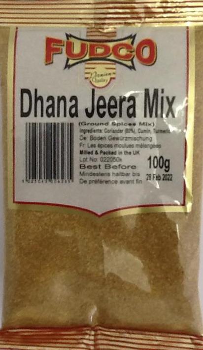 Fudco Dhana Jeera Mix 100g - ExoticEstore