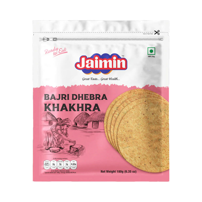 Jaimin Bajri Dhebra Khakhra 180g