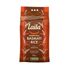 Laila Golden Sella Basmati Rice 5kg - ExoticEstore