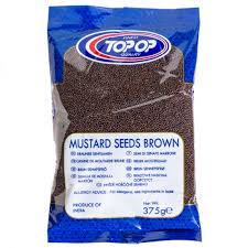 Top Op Mustard Seed Brown 100g - ExoticEstore