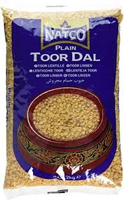 Natco Toor Dal Plain 2kg - ExoticEstore