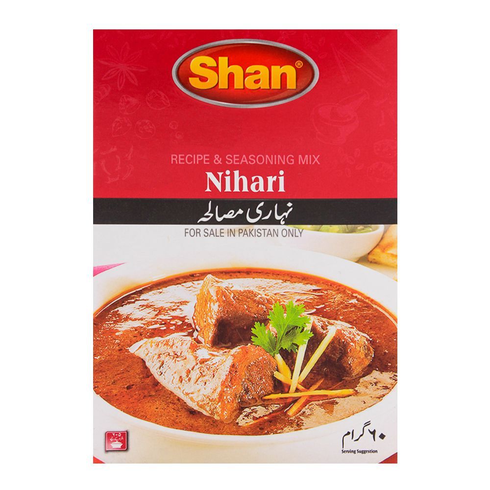 Shan Masala Nihari 60g Mix & Match Any 2 For £2.50