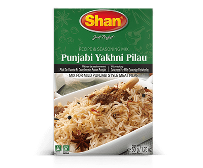 Shan Masala Punjabi Yakhni Pilau 50g Mix & Match Any 2 For £2
