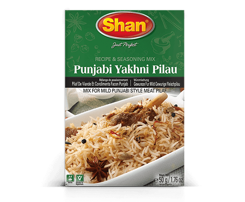 Shan Masala Punjabi Yakhni Pilau 50g Mix & Match Any 2 For £2