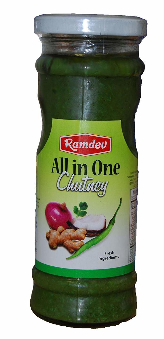 Ramdev All In One Chutney 220g - ExoticEstore