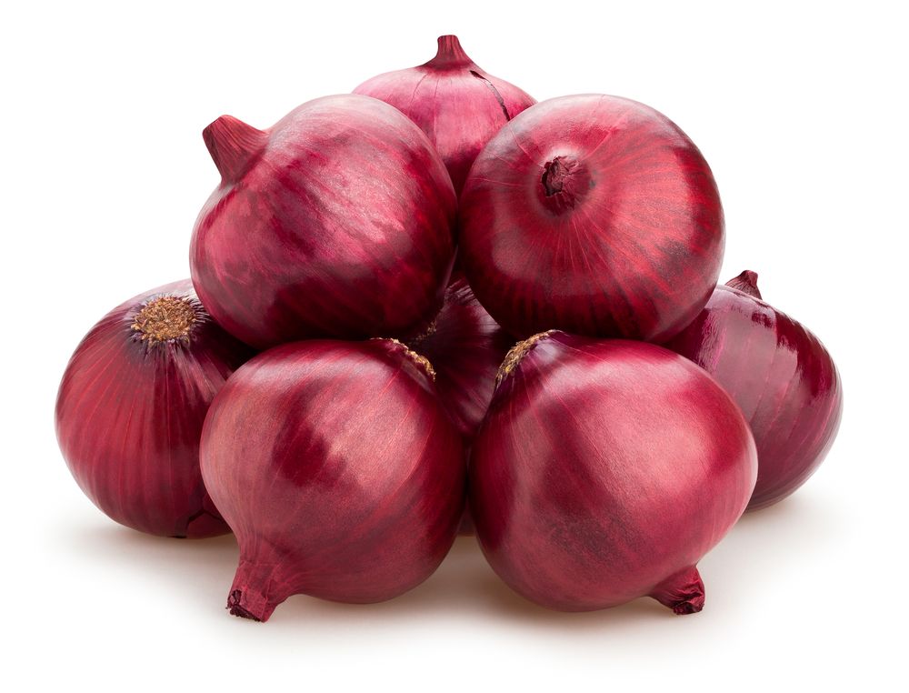 Onions Red 3pc Approx 500g