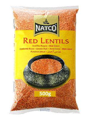 Natco Red Lentils 500g