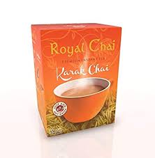 Royal Instant Karak Chai (Tea) Unsweetened 10 Servings 140g - ExoticEstore