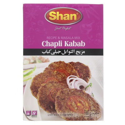 Shan Masala Chapli Kabab 100g Mix & Match Any 2 For £2