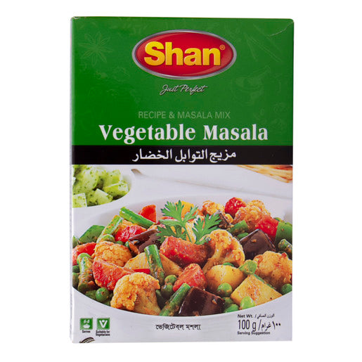 Shan Masala Vegetable 100g Mix & Match Any 2 For £2.50