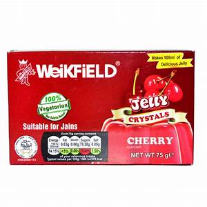 Weikfield Jelly Crystals Cherry 100% Vegetarian 75g