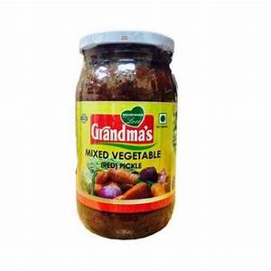 Grandmas Pickle Mixed Vegetable Red 400g