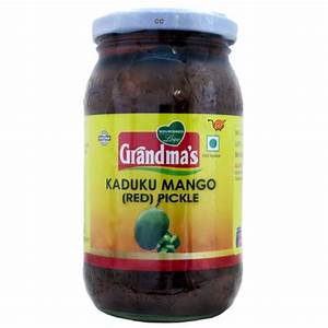 Grandmas Pickle Kaduku Mango Red 400g