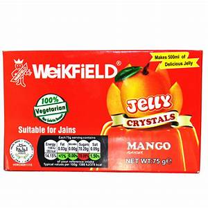 Weikfield Jelly Crystals Mango 100% Vegetarian 75g