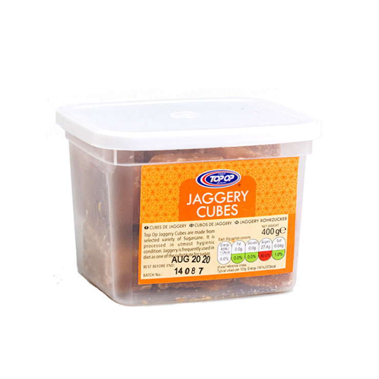 Top Op Jaggery Cubes 400g - ExoticEstore