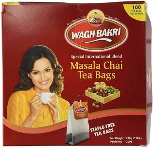 Wagh Bakri Masala Chai 100 Tea Bags - ExoticEstore